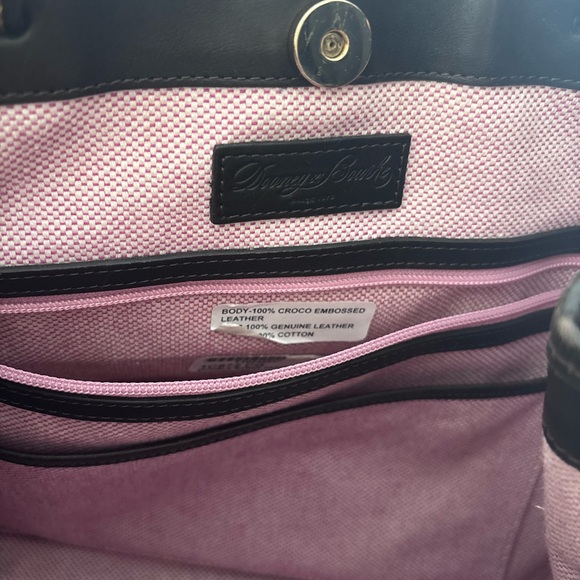 Dooney & Bourke Burgundy Croc-Embossed Shoulder Bag Set - Picture 10 of 16